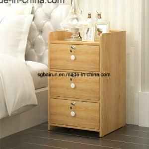 Bedroom Furniture Cabinet Wooden Melamine Particle Board Nightstand