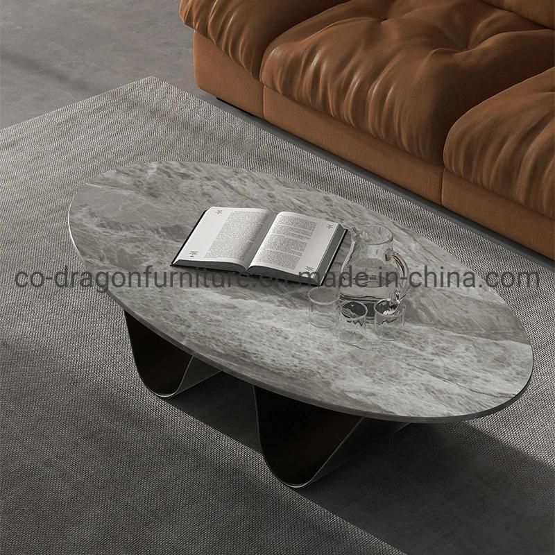 Fashion New Design Marble Top Coffee Table for Livingroom Furniture