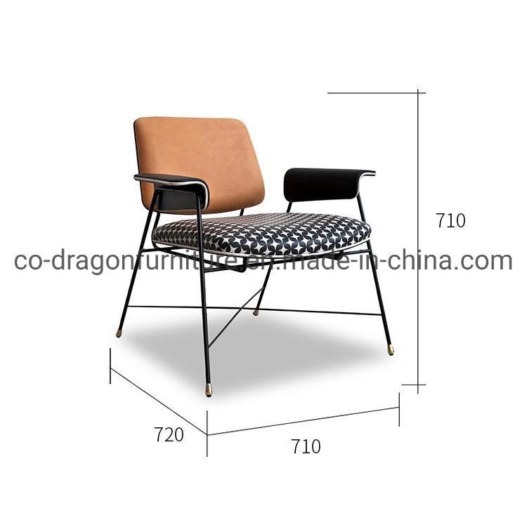 China Wholesale Leisure Chair with Metal Frame for Modern Furniture