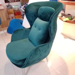 High Quality Home Furniture Living Room Leisure Chair RO Lounge Chair Modern Upholstery Soft Hotel Accent Chair