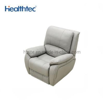 Modern Living Room Furniture Single Seat PU Leather Sillon Reclinable Manual