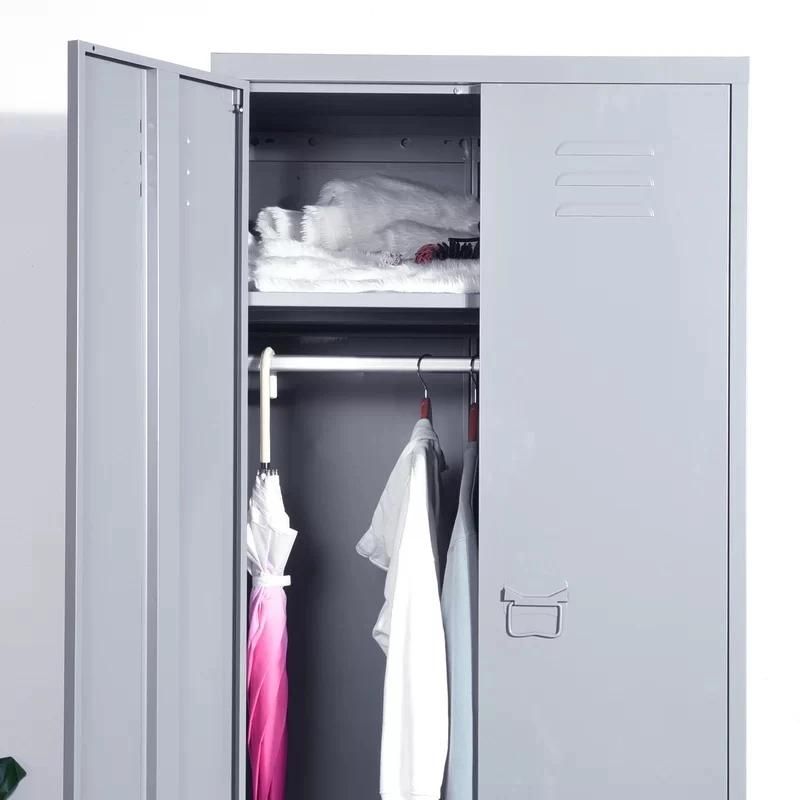 Gdlt Knocked Down Modern Furniture Cheap Metal Cabinet Wardrobe Locker