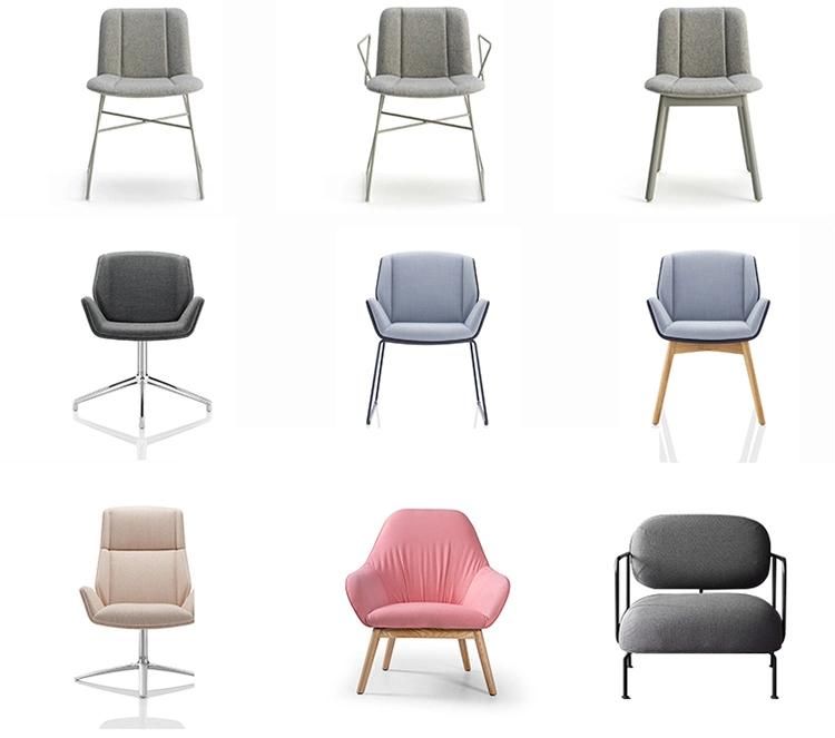 Customization Color Fashion Modern Meeting Chair with Metal Legs