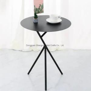 Metal Round Table Home Decoration End Side Table Coffee Table