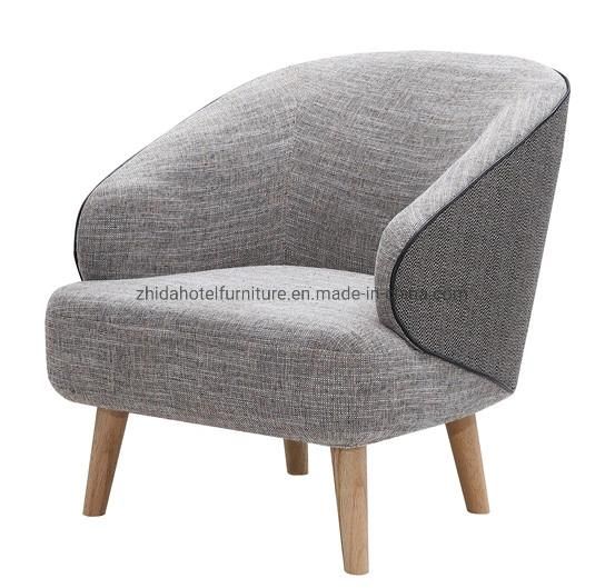 Modern Hotel Reception Chair Living Room Furniture Single Fabric Chair
