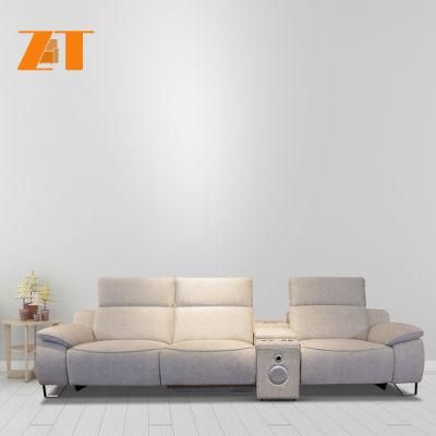 Living Room Sofa with Stereo Multi-Function Fabric Home Recliner Sofa