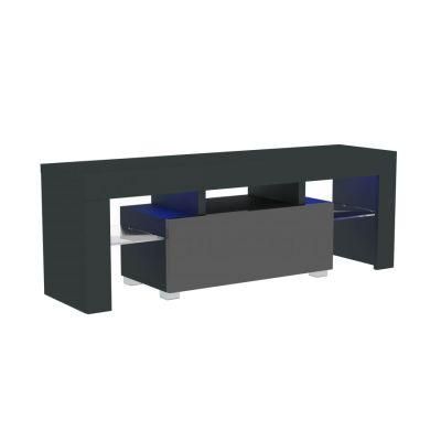 LED Wooden TV Stand Table for Living Room
