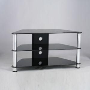 Black Glass TV Stand up to 48inch (TVM-019)