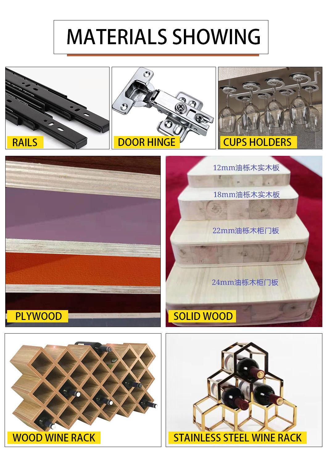 High Quality TV Cabinet Luxury Design, Modern Style with Glass Door