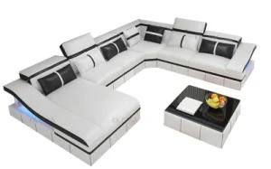 Popular Sectional Fabric/Leather Sofa Modern Office Sofa Design
