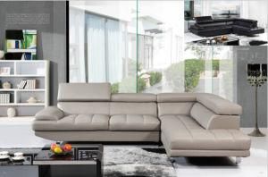 Modern Leather Sofa with Genuine Leather L Shape