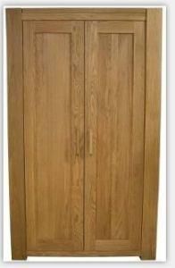 Modern Wood Bedroom Furniture 2 Door Wardrobe