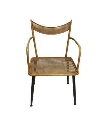 Home Chairs Using Material of Metal Rattan Made in China