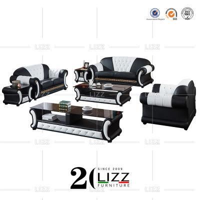 Modern Living Room Sectional Sofa Leather Sofa Furniture Set