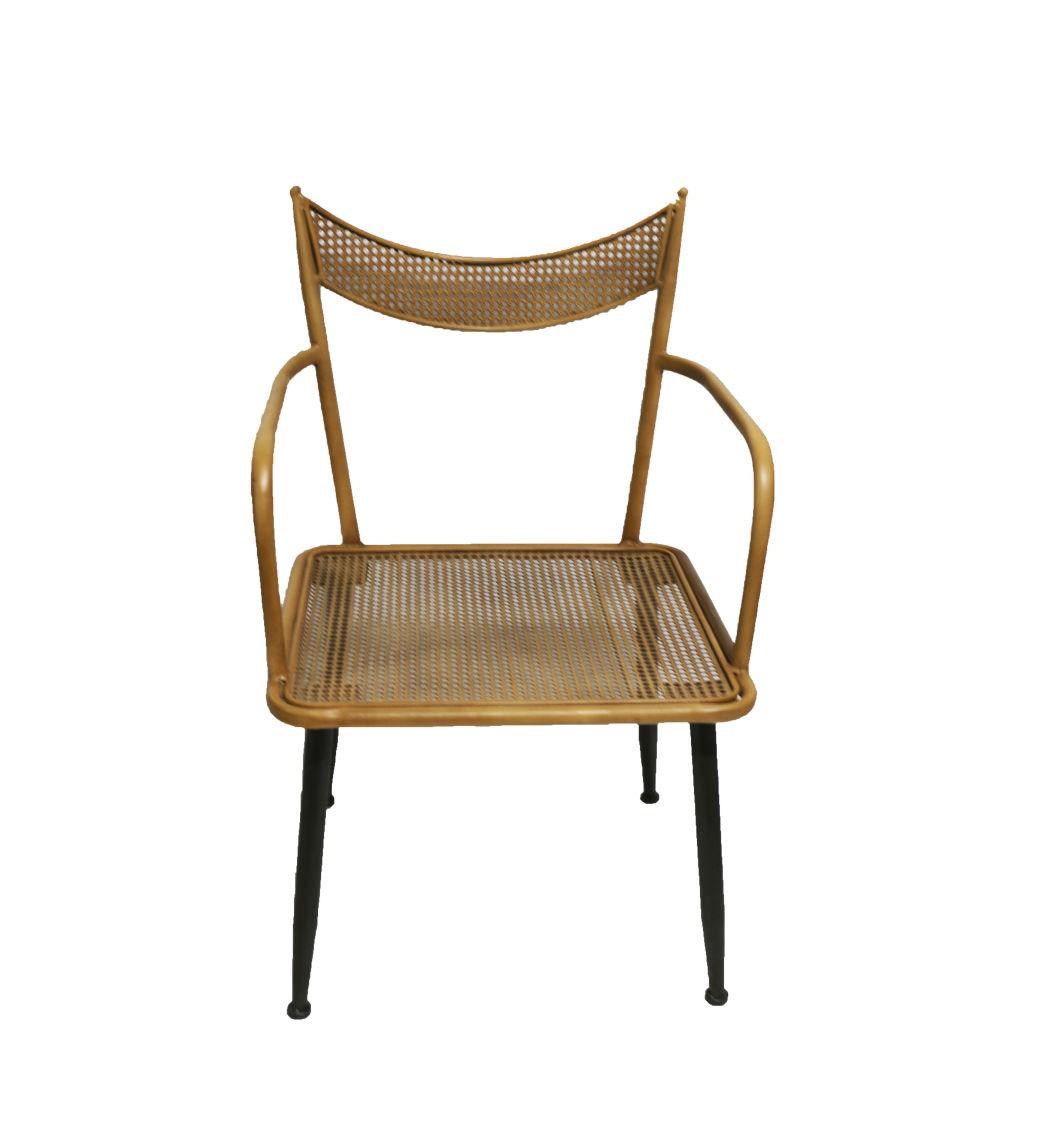 Home Chairs Using Material of Metal Rattan Made in China