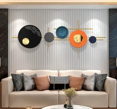 Home Luxury Party Wall Decoration Modern Nordic 3D Metal High Quality Panel Wall Decorative Wall Art Hanging Decor Living Room