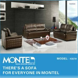 Classic Leather Sofa, Sectional Sofa, Home Furniture