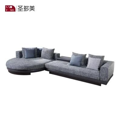 Living Room Sectional Modern Home Fabric Sofa 1+2+3