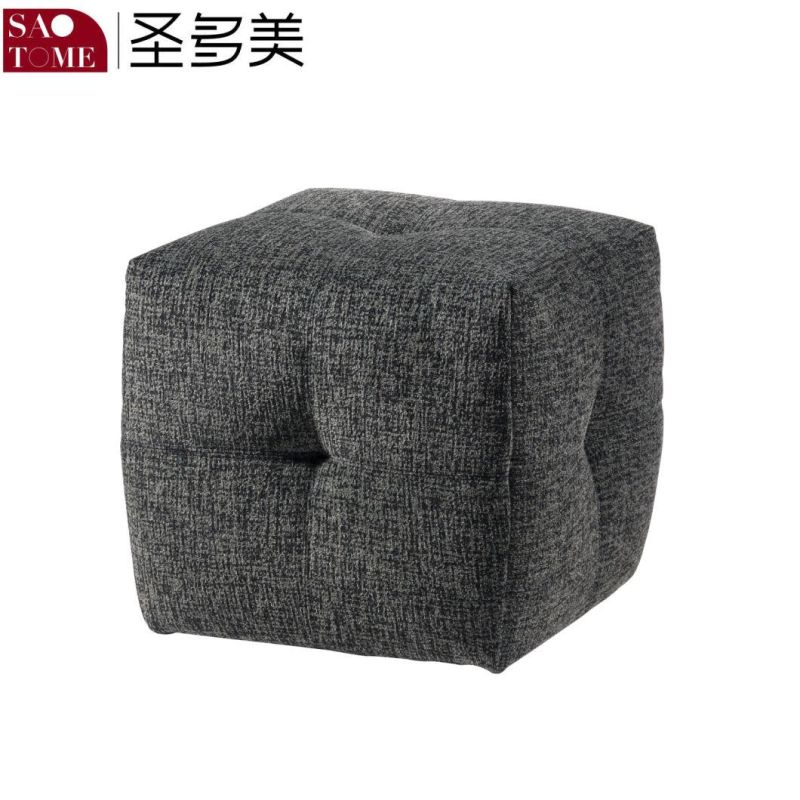 Modern Simple Living Room Household Fabric Fashion Round Chair