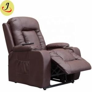 Home Comfortable Luxury Faux Leather Relaxing Massage Heat Electric Power Lift Recliner Sofa Chair for Living Room