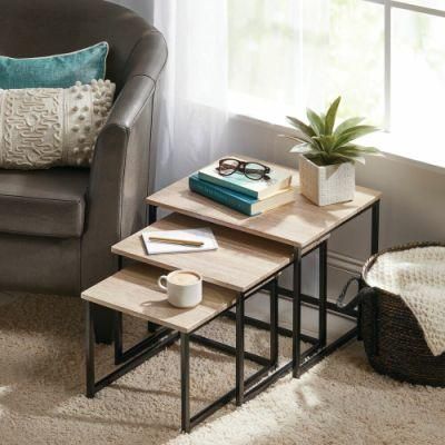 Home Furniture Nesting End Tables Set