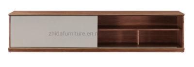 Chinese Modern Style Home Furniture Living Room Wooden TV Cabinet Unit TV Stand with Sliding Door
