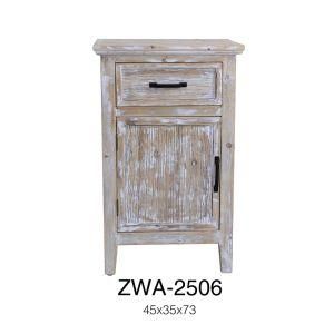 Yiya Home Furniture Antique White Finish Side Table