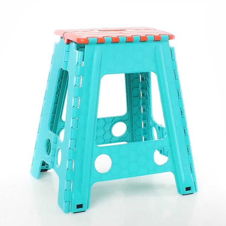 Multi Color Customized Household Portable Folding Plastic Stool