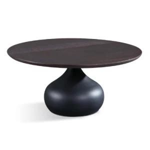 High Quality Round Wooden Coffee Table for Modern Living Room (YR3417)