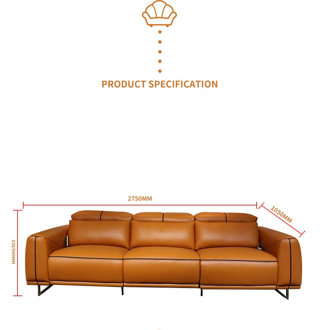 Modern Design Sectionals Sofa Furniture Recliner Sofa