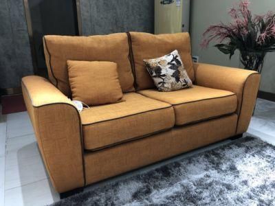 Living Room Furniture Wooden Fabric Two Seat Sofa