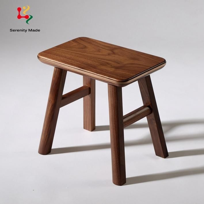 Wholesale Wood Bar Stool Short Counter Stool for Kitchen Room