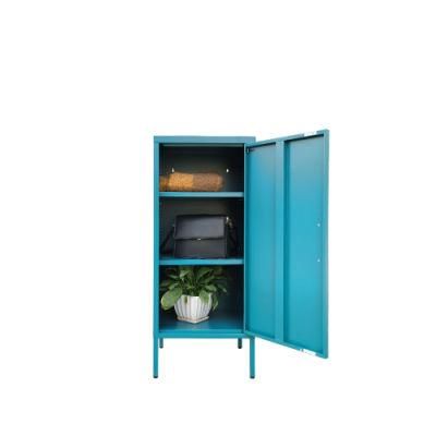 Hot Selling Style Three-Tier Small Living Room Steel Storage Cabinet.