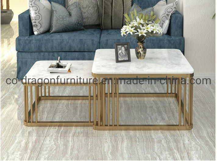 Fashion Hot Sale Square Metal Coffee Table for Home Furniture
