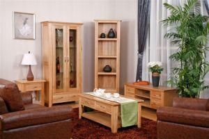 Contemporary Clean Oak Furniture Range/Solid Oak Livingroom Wooden Furniture Set