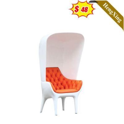 Modern Design Living Room Office Hotel Waiting Room PP Fiberglass Fabric Cushion Lounge Chair