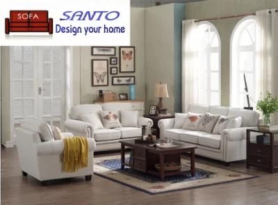 Country Style Wooden Fabric Sofa Set Leather Sofa Furniture Chinese Sofa Import Modern Living Room