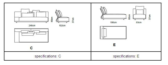 Hot Selling Modern Sofa Couch Living Room Furniture