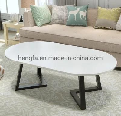 Small Modern Living Room Furniture Steel Frame Coffee Marble Tea Table