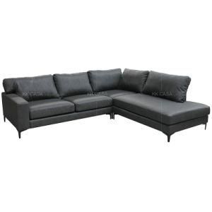 Modern L Shape Sectional Leather European Modern Design Sofa Set