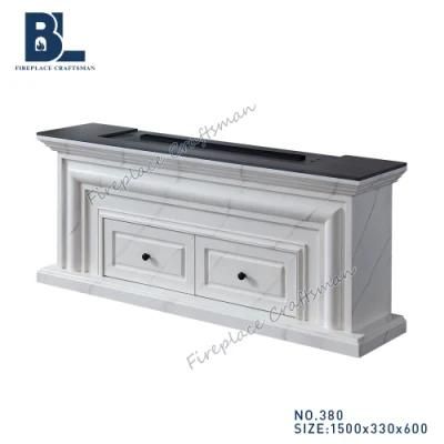 Home Furniture Water Vapor Steame Multi Color Electric Fireplace Insert Electric Fireplace Mantel Shelf TV Stand