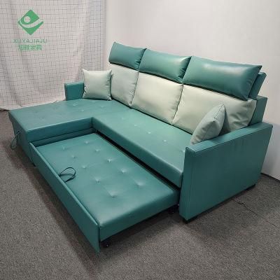 Modern Home Living Room Furniture Simple Corner Folding Sofa Bed