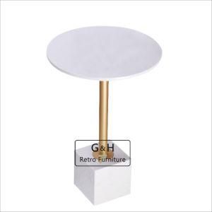 2019 New Design Living Room Furniture Stainless Steel Gold Coffee End Table for Sale