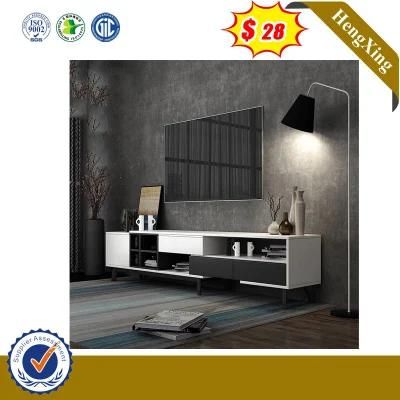 Custom Design Wholesale Wood White TV Stand with Plastic TV Storage (IMG-6689)