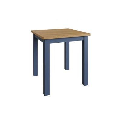 Sienna Painted Blue Small Fixed Top Dining Table