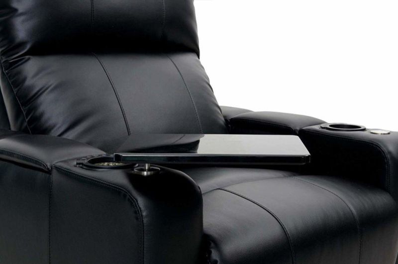 Jky Furniture Modern Design Multifunctional Cinema VIP Electric Recliner Sofa Set with LED Light and Cup Holders