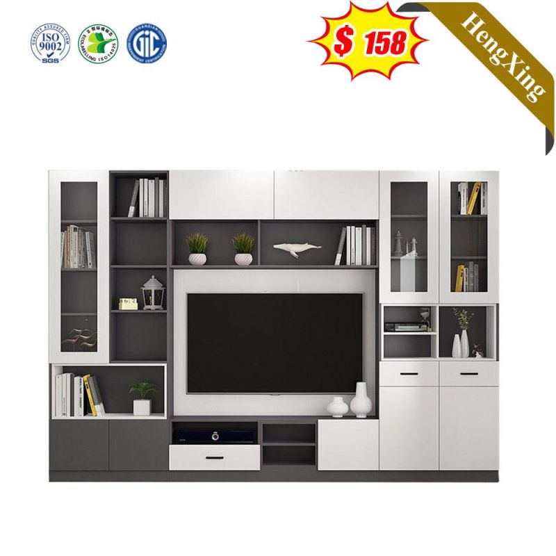 Hot Sale Sofa Furniture Customized Size and Color Wooden TV Stand MDF TV Unit with Storage Cabinet
