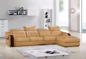 Modern Sectional L Shape Leather Sofa (A25)