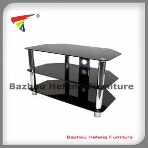 Cheap Glass TV Stand Glass TV Cabinet (TV032)