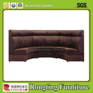 Cheep Good Quality Comfortable Leather Dining Sofa (RH-58005)